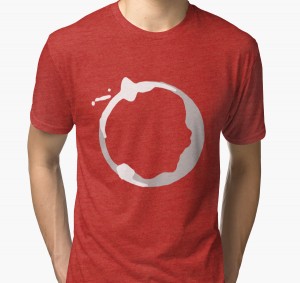 Coffee Stain Shirt Design